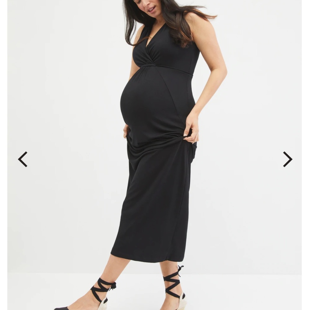 Motherhood Maternity - Black Maxi Dress - XS